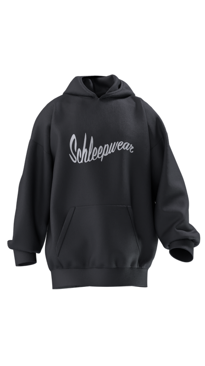 White Script Hoodie