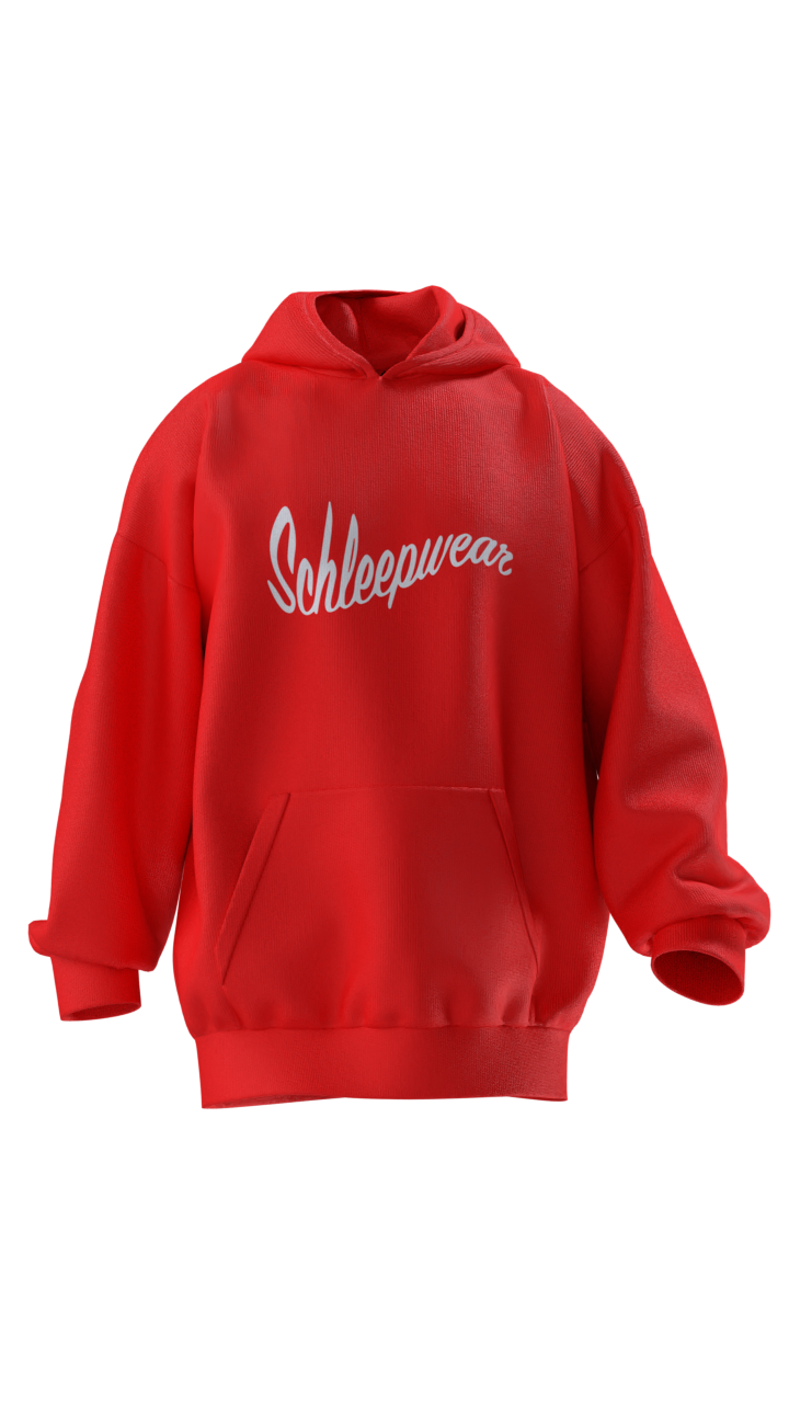 White Script Hoodie